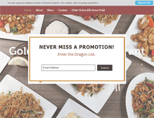 Tablet Screenshot of goldendragon.info